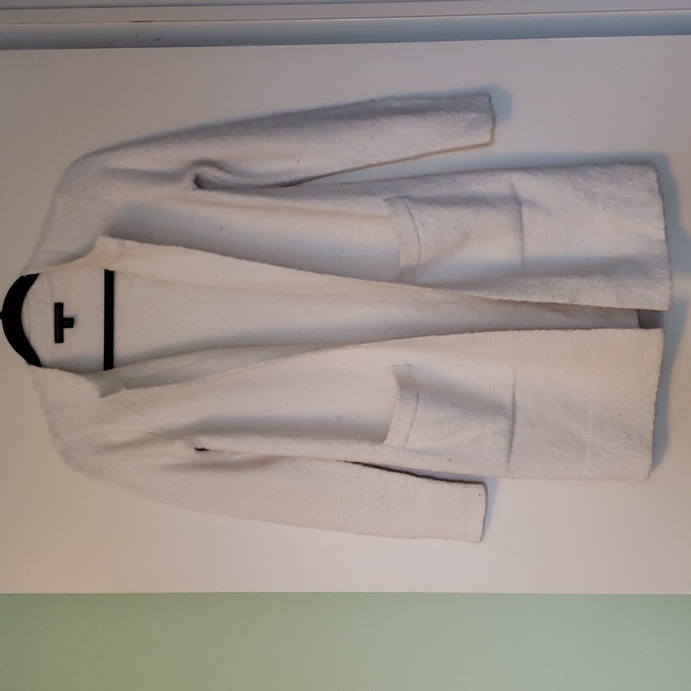 Banana Republic - Off White Open Cardigan